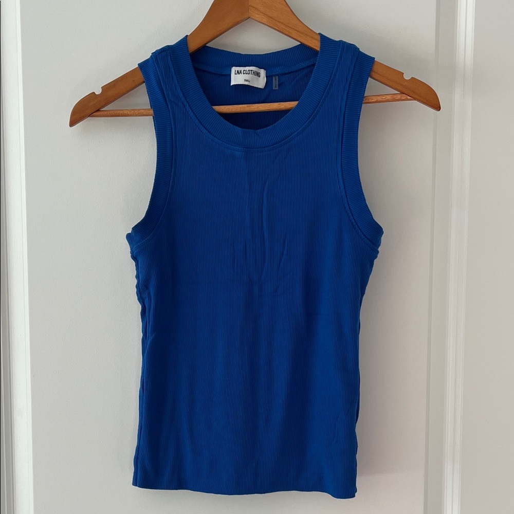 LNA Women's Blue Tank Top